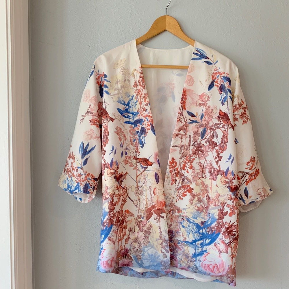Floral Kimono Top